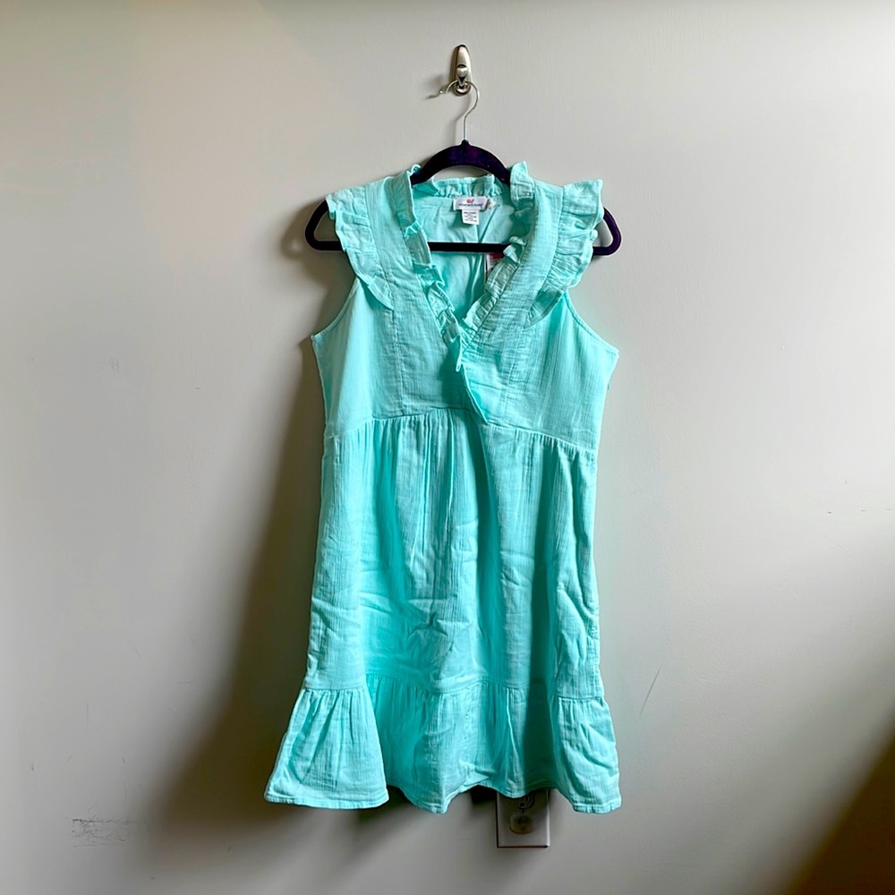Vineyard vines - double gauze tier ruffle dress